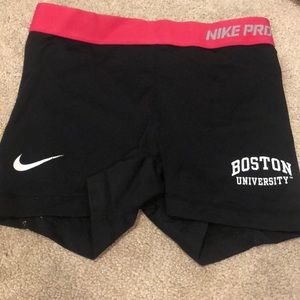 boston university nike pros